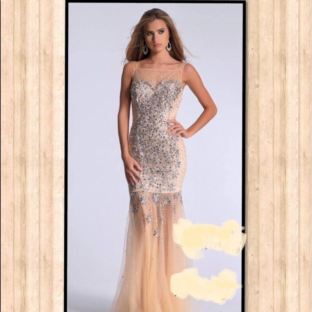 prom gown dave and johnny nwt sale